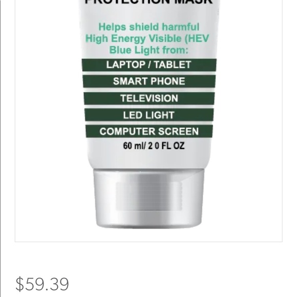 Mud Blue Light Protection Mask - Picture 1 of 3